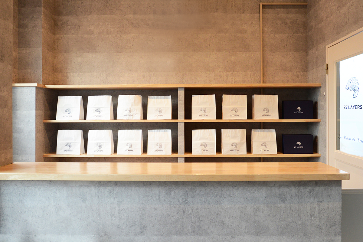 静岡県長泉町にあるクロワッサン専門店 27LAYERS